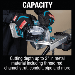 18V LXT Lithium-Ion Cordless 5-3/8" Metal Cutting Saw with Electric Brake/Chip Collector Tool Only Alt 15 - Image