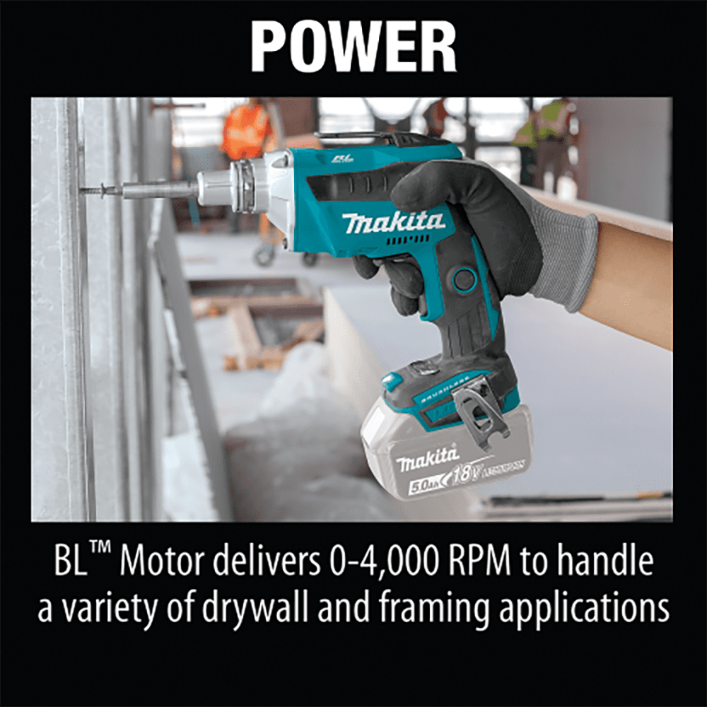 18V LXT Lithium‑Ion Brushless Cordless 4000 RPM Drywall Screwdriver, Tool Only Alt 13 - Image