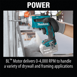 18V LXT Lithium‑Ion Brushless Cordless 4000 RPM Drywall Screwdriver, Tool Only Alt 13 - Image