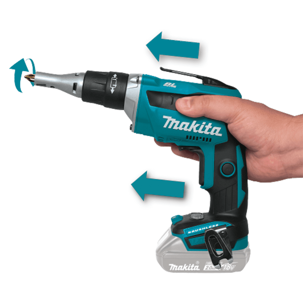18V LXT Lithium‑Ion Brushless Cordless 2500 RPM Drywall Screwdriver, Tool Only Alt 6 - Image