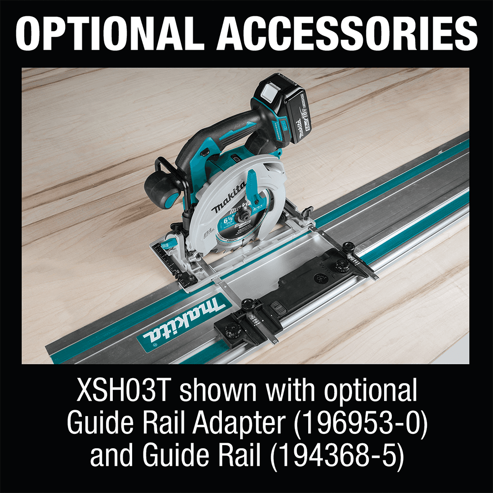 18V LXT Lithium-Ion Brushless Cordless 6-1/2" Circular Saw Kit (5.0Ah) Alt 23 - Image