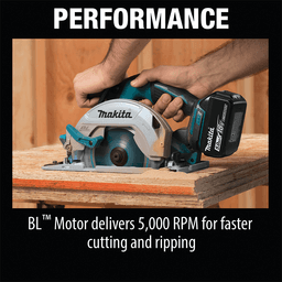 18V LXT Lithium-Ion Brushless Cordless 6-1/2" Circular Saw Kit (5.0Ah) Alt 24 - Image