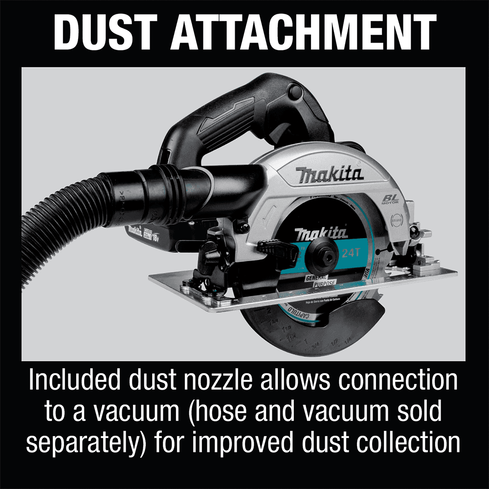 18V LXT Lithium-Ion Sub-Compact Brushless Cordless 6-1/2" Circular Saw Kit (2.0Ah) Alt 27 - Image