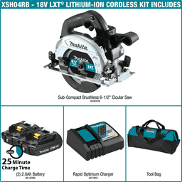 18V LXT Lithium-Ion Sub-Compact Brushless Cordless 6-1/2" Circular Saw Kit (2.0Ah) Alt 7 - Image