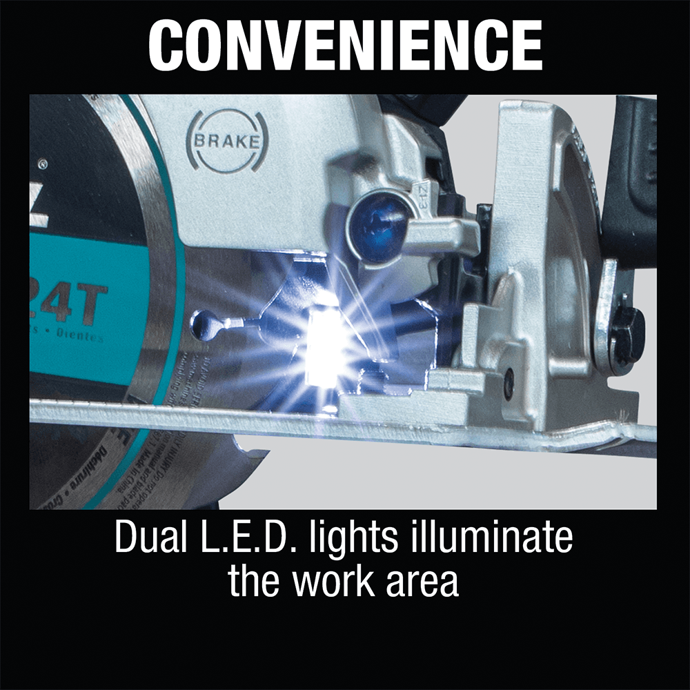 18V LXT Lithium-Ion Sub-Compact Brushless Cordless 6-1/2" Circular Saw Tool Only Alt 26 - Image