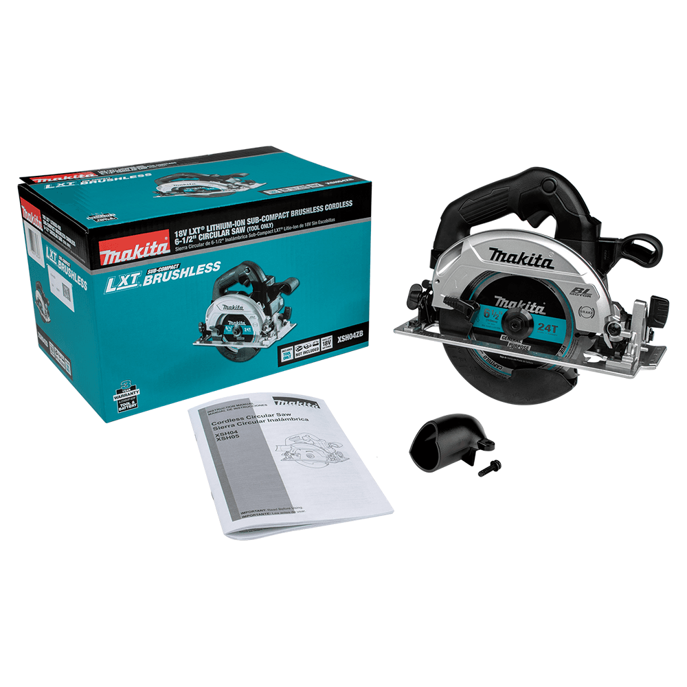 18V LXT Lithium-Ion Sub-Compact Brushless Cordless 6-1/2" Circular Saw Tool Only Alt 3 - Image