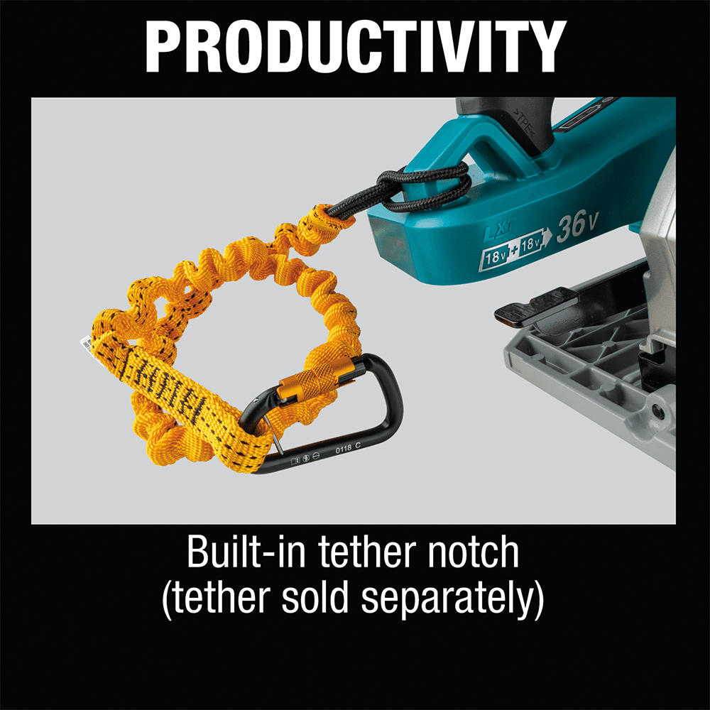 36V LXT Brushless 7-1/4" Circular Saw Tool Only with AWS Capable Alt 24 - Image