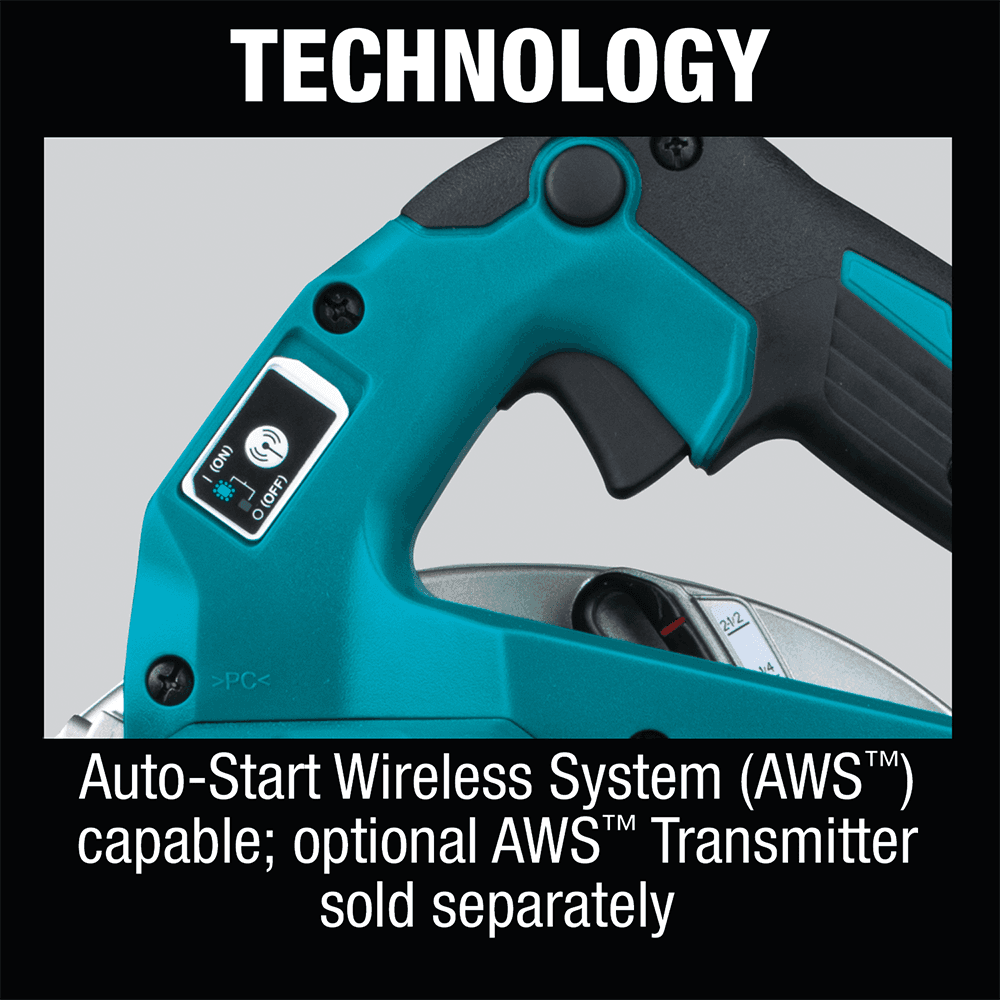 36V LXT Brushless 7-1/4" Circular Saw Tool Only with AWS Capable Alt 25 - Image