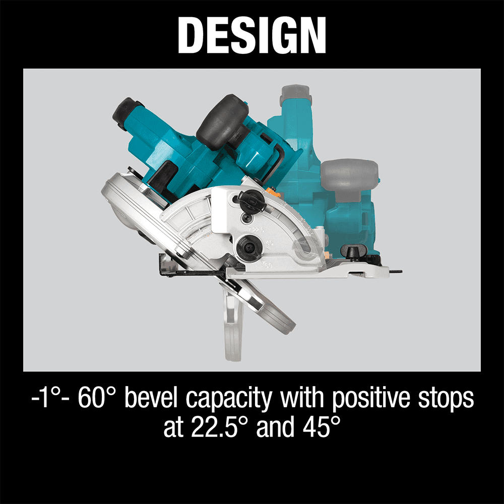36V LXT Brushless 9-1/4" Circular Saw Tool Only with Guide Rail Compatible Base/AWS Capable Alt 13 - Image