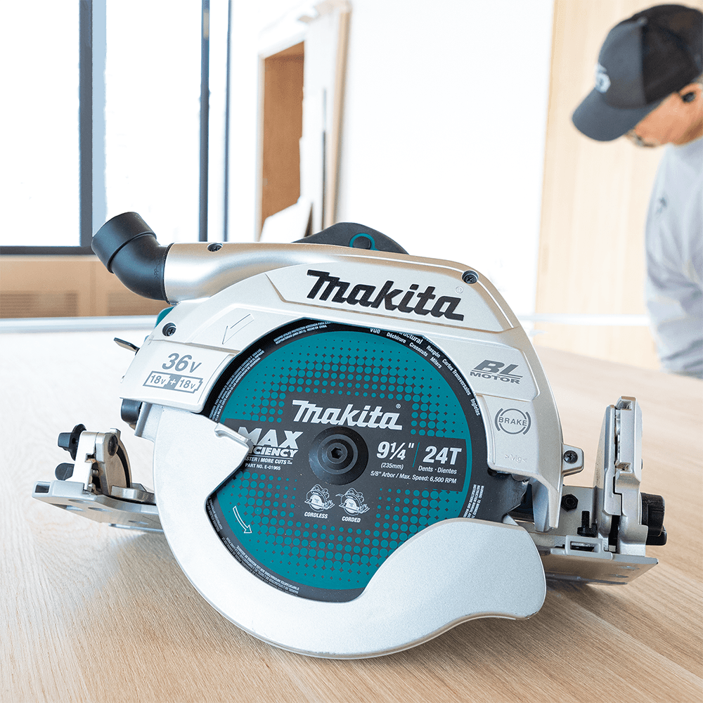36V LXT Brushless 9-1/4" Circular Saw Tool Only with Guide Rail Compatible Base/AWS Capable Alt 3 - Image
