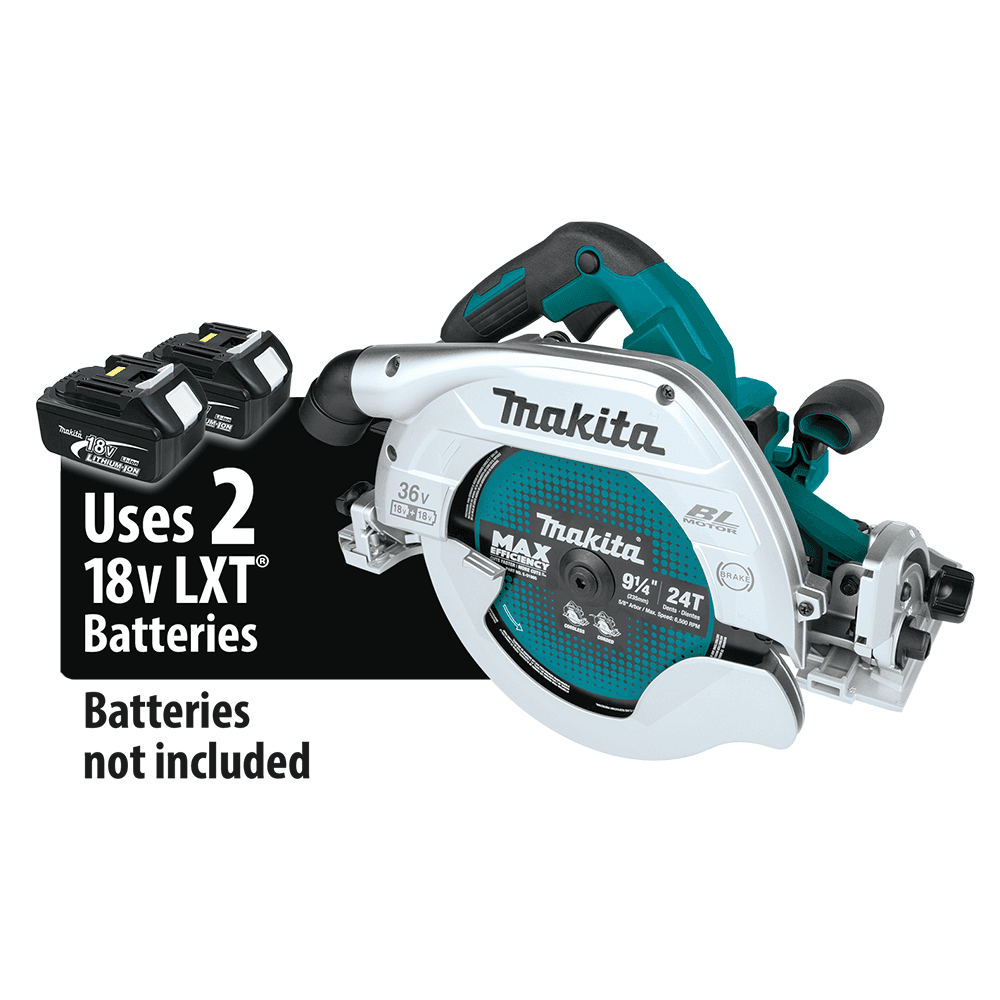 36V LXT Brushless 9-1/4" Circular Saw Tool Only with Guide Rail Compatible Base/AWS Capable Main - Image