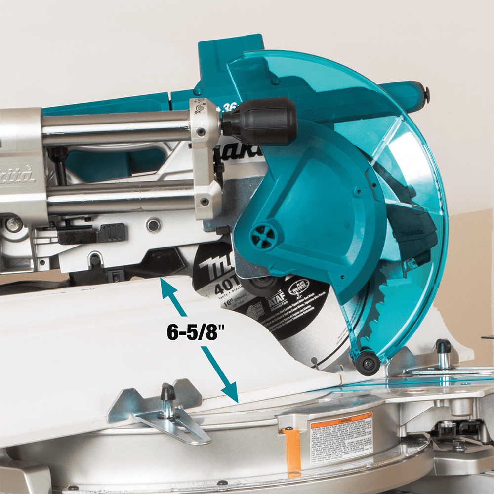 36V LXT Brushless 10" Dual-Bevel Sliding Compound Miter Saw Kit with AWS/Laser (5.0Ah) Alt 16 - Image