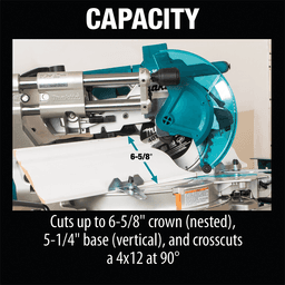 36V LXT Brushless 10" Dual-Bevel Sliding Compound Miter Saw Kit with AWS/Laser (5.0Ah) Alt 20 - Image