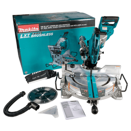 36V LXT Brushless 10" Dual-Bevel Sliding Compound Miter Saw Tool Only with Laser Alt 1 - Image