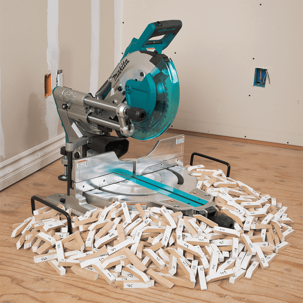 36V LXT Brushless 10" Dual-Bevel Sliding Compound Miter Saw Tool Only with Laser Alt 10 - Image