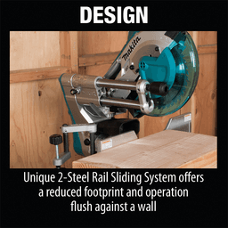 36V LXT Brushless 10" Dual-Bevel Sliding Compound Miter Saw Tool Only with Laser Alt 31 - Image