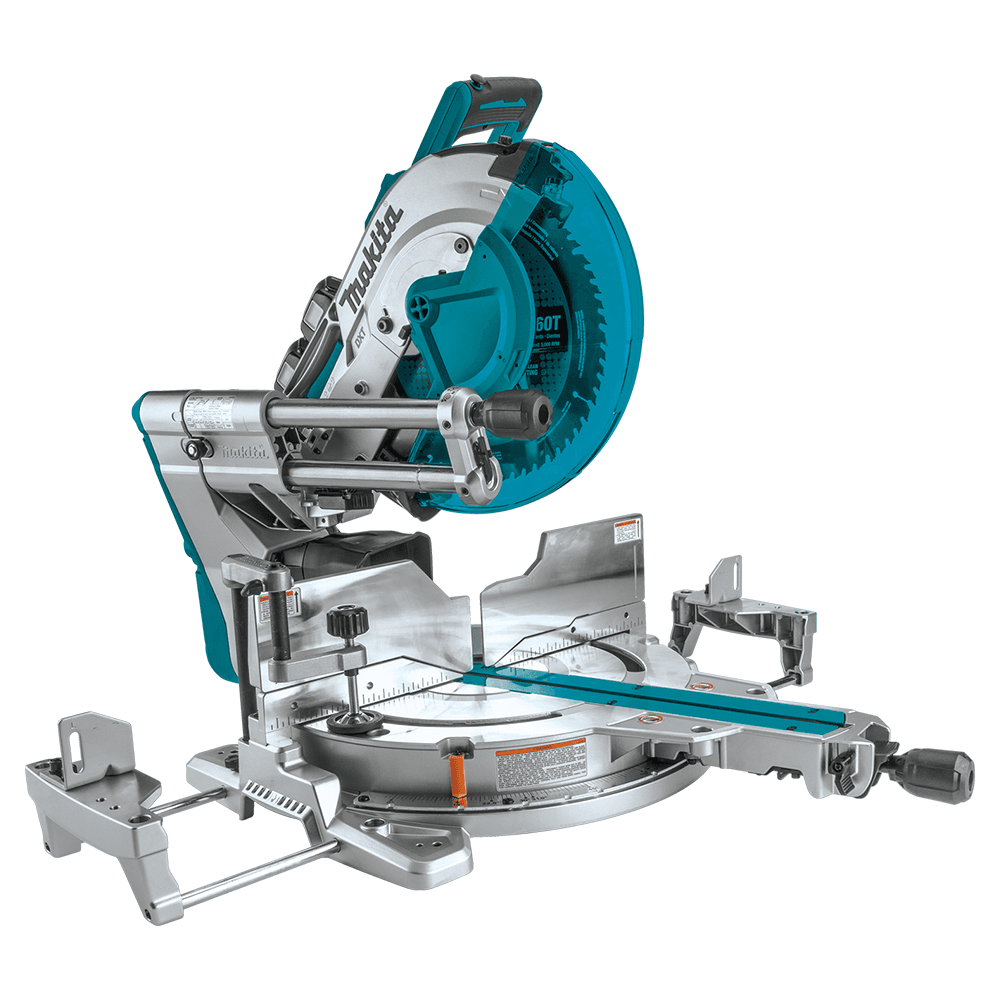 36V LXT Brushless 12" Dual-Bevel Sliding Compound Miter Saw Kit with AWS Capable/Laser (5.0Ah) Alt 1 - Image