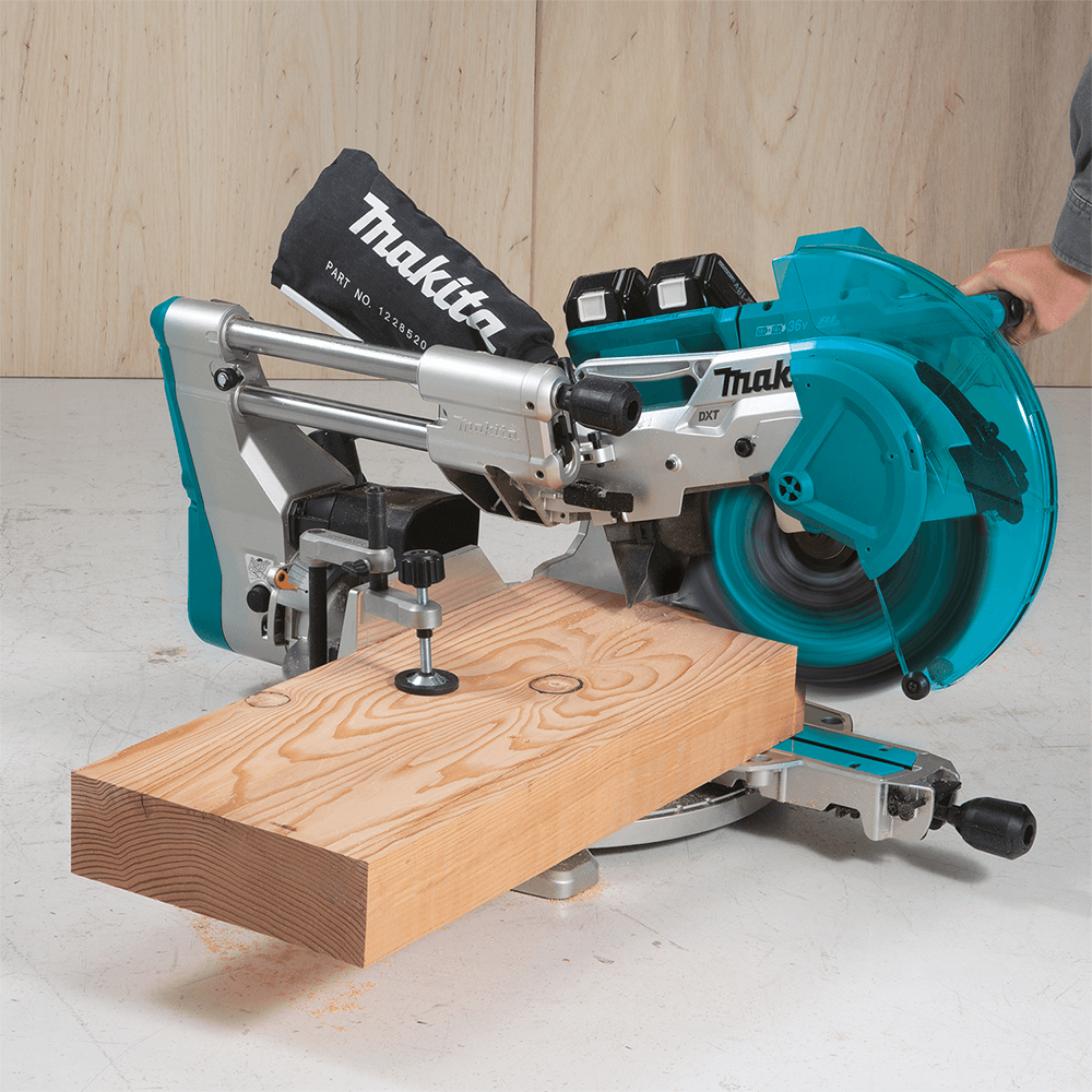 36V LXT Brushless 12" Dual-Bevel Sliding Compound Miter Saw Kit with AWS Capable/Laser (5.0Ah) Alt 10 - Image