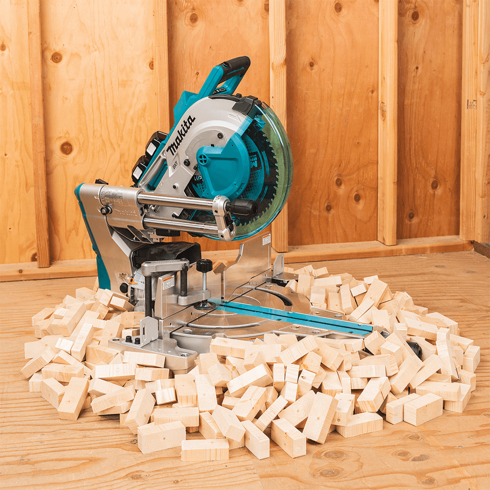 36V LXT Brushless 12" Dual-Bevel Sliding Compound Miter Saw Kit with AWS Capable/Laser (5.0Ah) Alt 11 - Image
