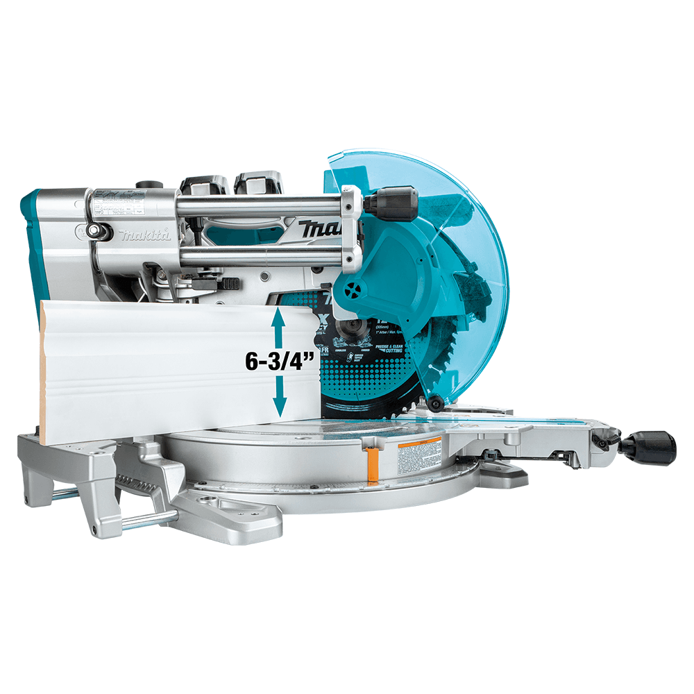 36V LXT Brushless 12" Dual-Bevel Sliding Compound Miter Saw Kit with AWS Capable/Laser (5.0Ah) Alt 6 - Image