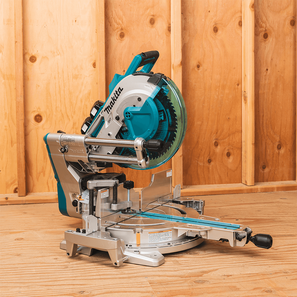 36V LXT Brushless 12" Dual-Bevel Sliding Compound Miter Saw Kit with AWS Capable/Laser (5.0Ah) Alt 9 - Image