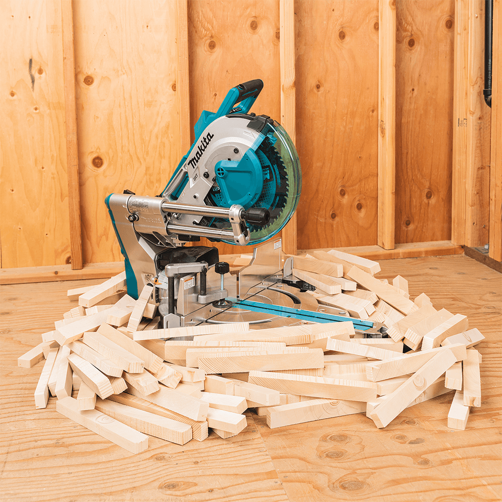 36V LXT Brushless 12" Dual-Bevel Sliding Compound Miter Saw Tool Only with AWS Capable/Laser Alt 10 - Image