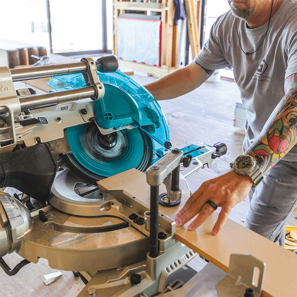 36V LXT Brushless 12" Dual-Bevel Sliding Compound Miter Saw Tool Only with AWS Capable/Laser Alt 8 - Image