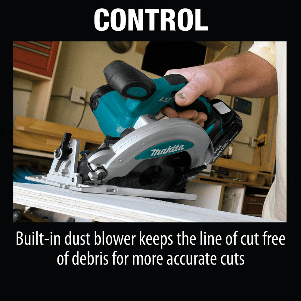 18V LXT Lithium-Ion Cordless 6-1/2" Circular Saw Kit (5.0Ah) Alt 16 - Image