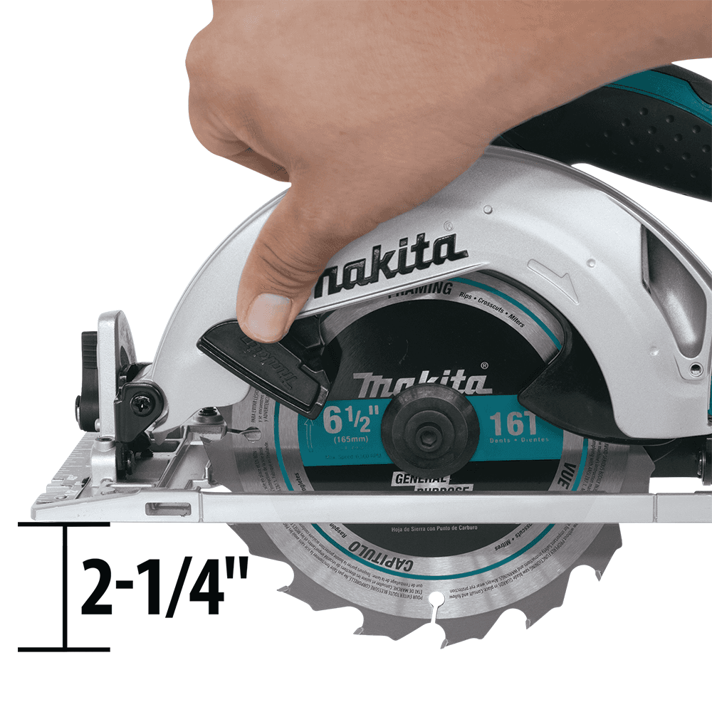 18V LXT Lithium-Ion Cordless 6-1/2" Circular Saw Tool Only Alt 5 - Image