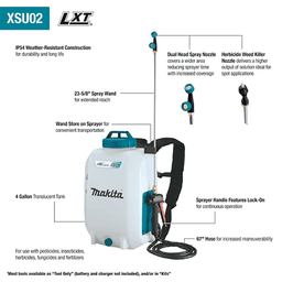 18V LXT Lithium‑Ion Cordless 4 Gallon Backpack Sprayer Kit (4.0Ah) Alt 2 - Image