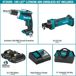 18V LXT Lithium-Ion Compact Cordless 2-Piece Combo Kit (2.0Ah) Alt 20 - Image
