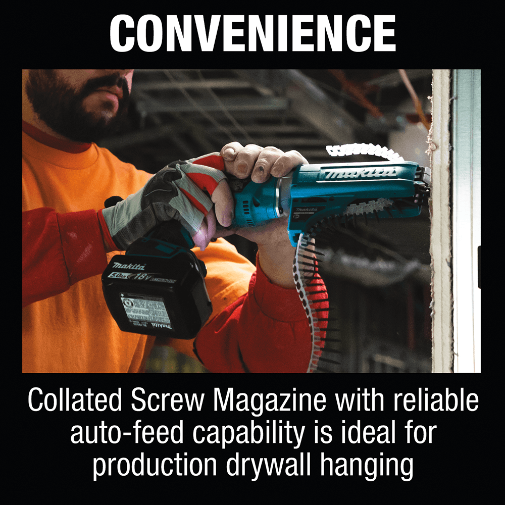 18V LXT Lithium-Ion Cordless 2-Piece Combo Kit with Collated Autofeed Screwdriver Magazine (5.0Ah) Alt 18 - Image