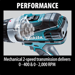 18V LXT Lithium-Ion Cordless 2-Piece Variable 2-Speed Combo Kit (4.0Ah) Alt 14 - Image