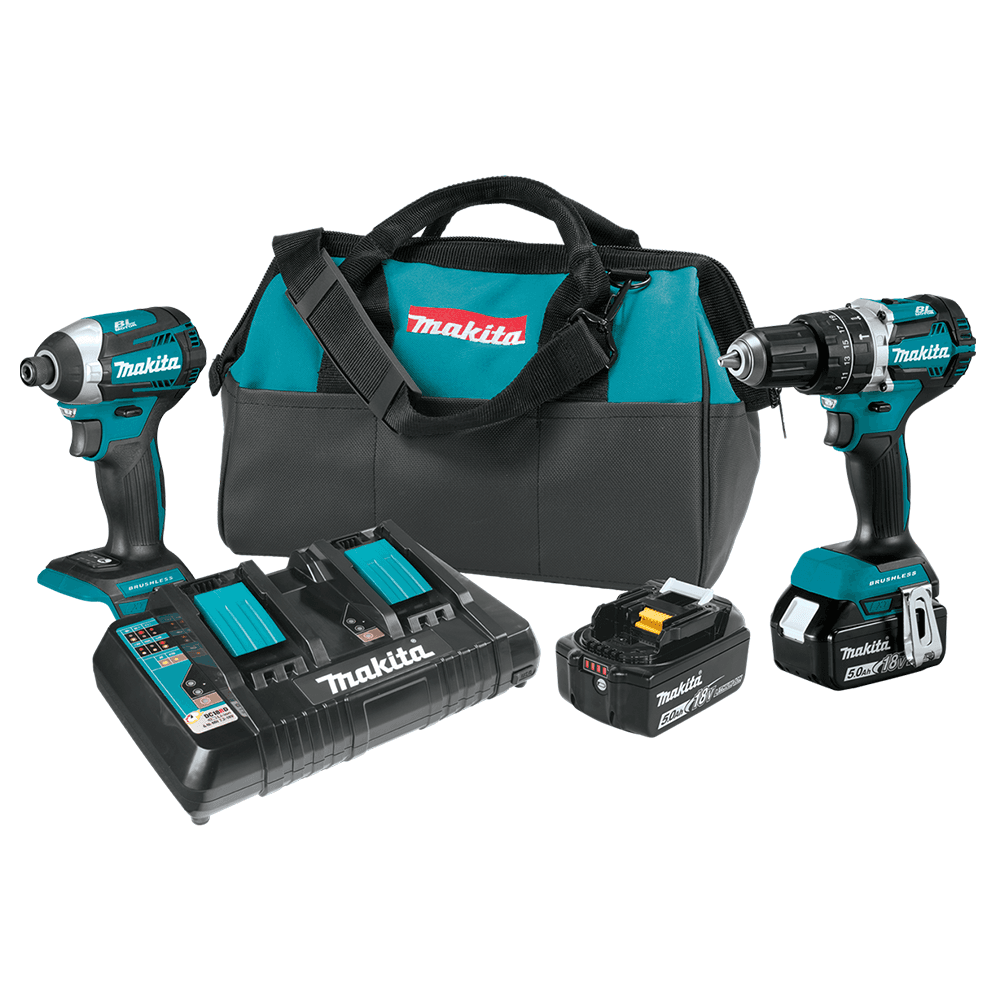 Makita 18V LXT 5.0Ah Lithium-Ion Batteries with LED Charge Level Indicator