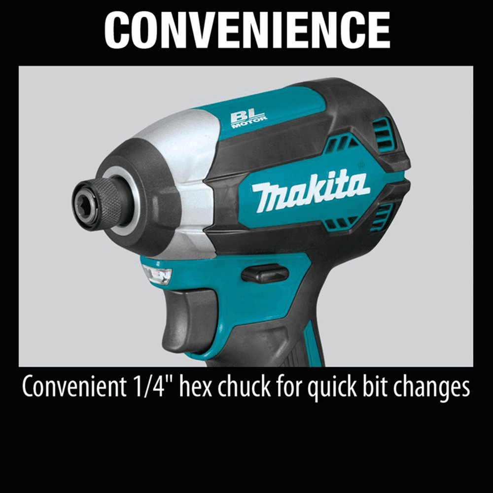 Makita 18V LXT Lithium-Ion Brushless 2-Piece Combo Kit XT281S