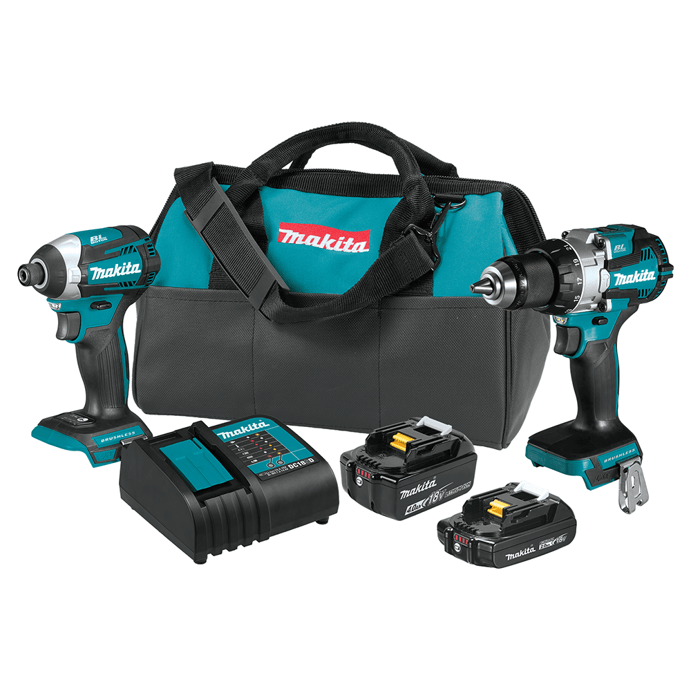 18V LXT- Lithium-Ion Brushless Cordless 2-Piece Combo Kit (2.0Ah/4.0Ah) Main - Image
