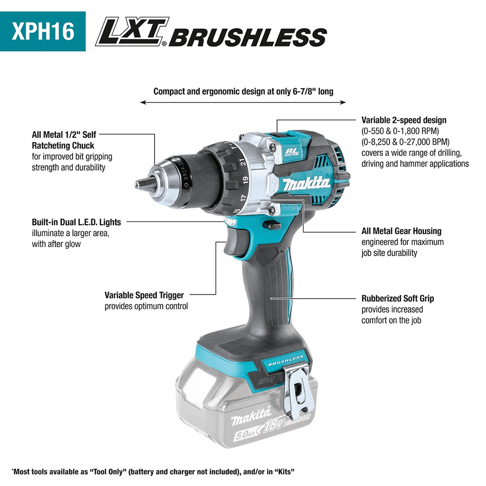 XT296ST 18V LXT Lithium-Ion Brushless Cordless 2-Piece Combo Kit (5.0Ah) Alt 31 - Image