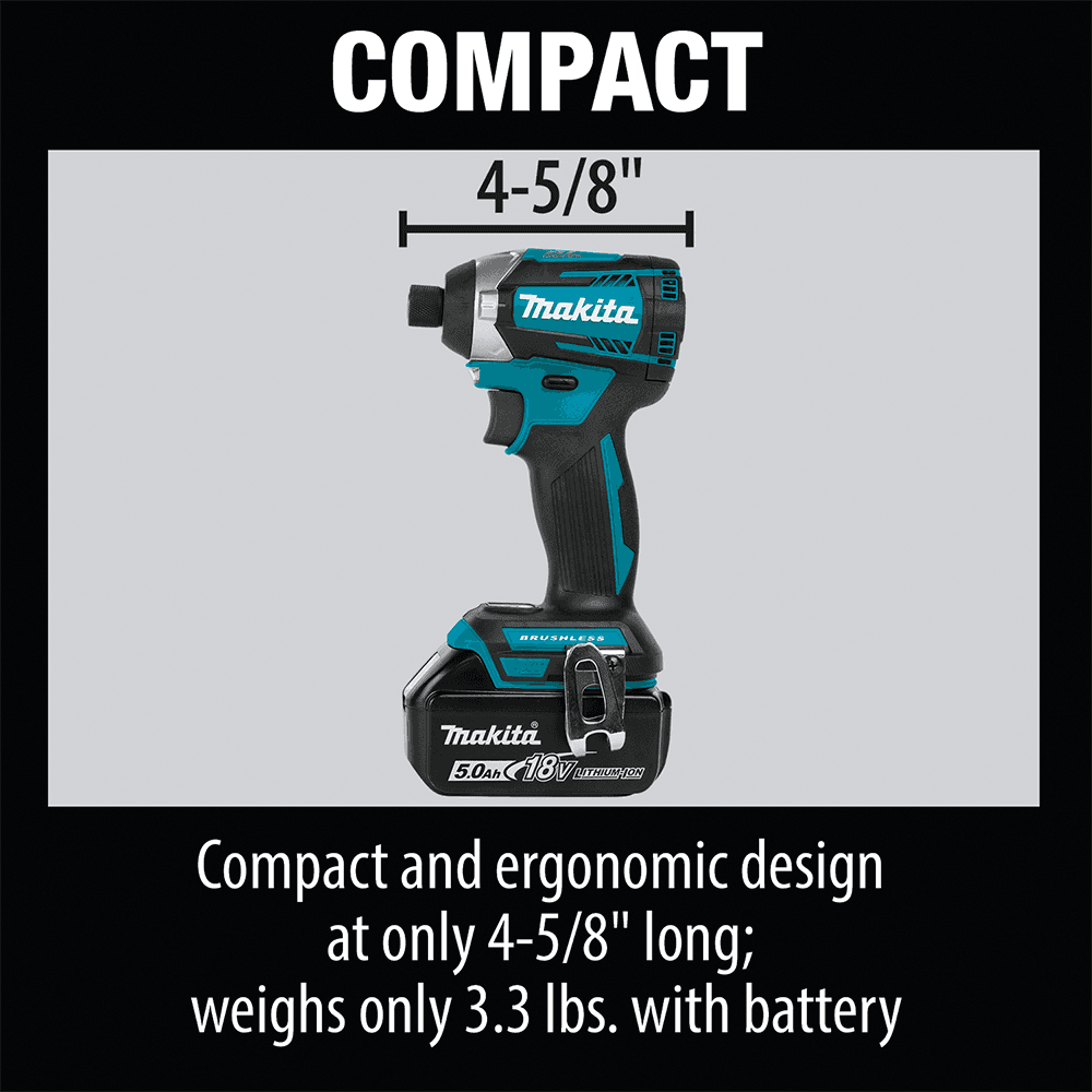 XT452T 18V LXT Lithium-Ion Brushless Cordless 4-Piece Combo Kit (5.0Ah) Alt 15 - Image