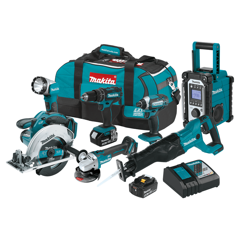 18-Volt 3.0Ah LXT Lithium-Ion Cordless Combo Kit (7-Piece)