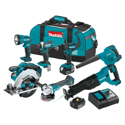 XT706 18V LXT Lithium-Ion Cordless 7-Piece Combo Kit (3.0Ah) Main - Image