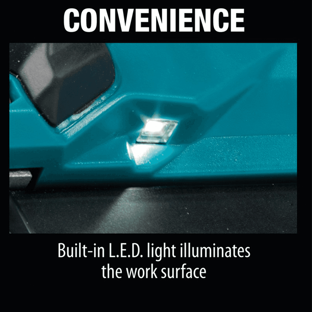 Makita cordless pin nailer tool with anti-dry fire mechanism and tool-less depth adjustment