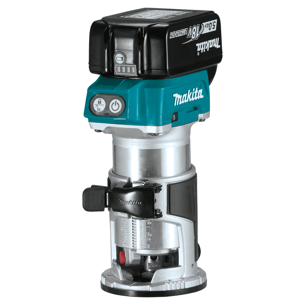 18V LXT Lithium-Ion Brushless Cordless Compact Router Starter Kit (5.0Ah) Alt 1 - Image