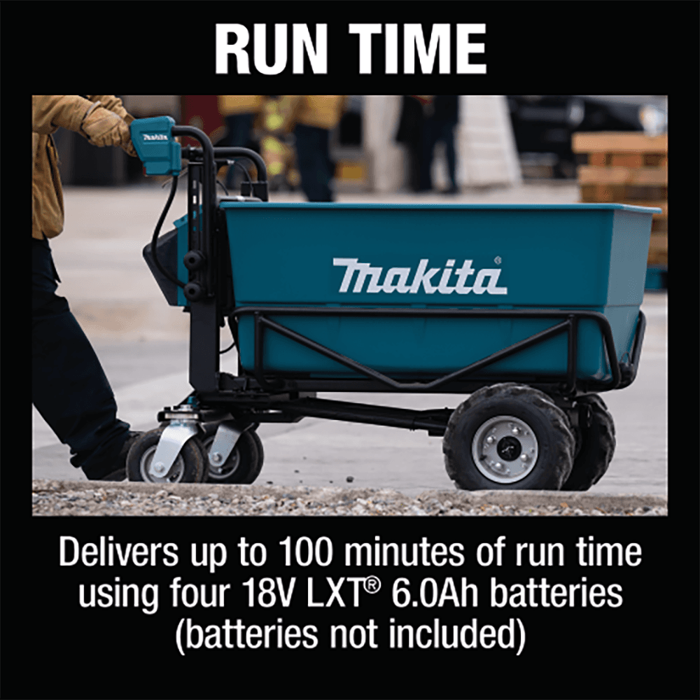 36V LXT Brushless Material Handling Flat Bucket, Tool Only Alt 18 - Image