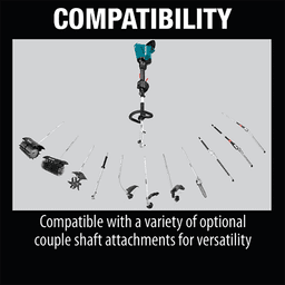 36V LXT Brushless Couple Shaft Power Head with String Trimmer Attachment, Tool Only Alt 10 - Image