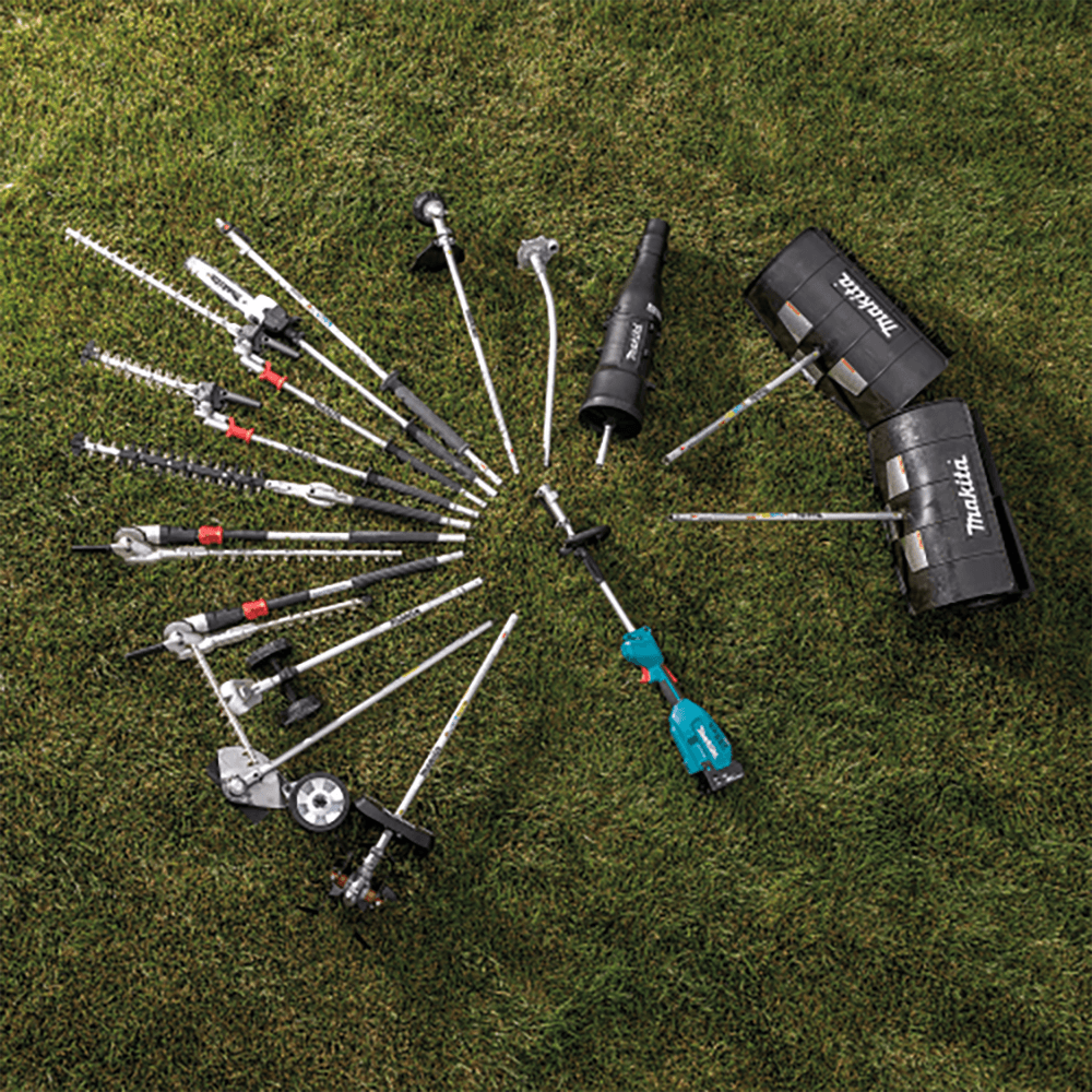 18V LXT Brushless Cordless Couple Shaft Power Head Kit with 13" String Trimmer/Blower Attachments (4.0Ah) Alt 8 - Image