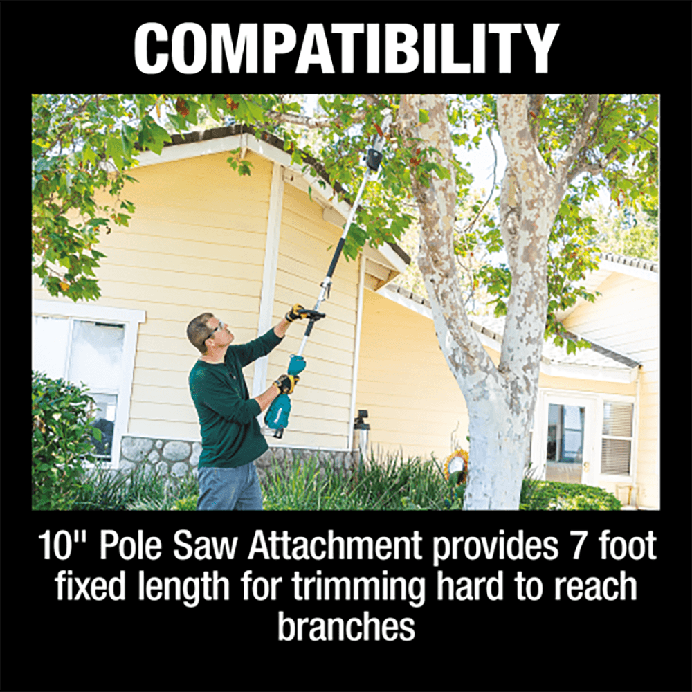 18V LXT Brushless Cordless Couple Shaft Power Head, Tool Only Alt 7 - Image