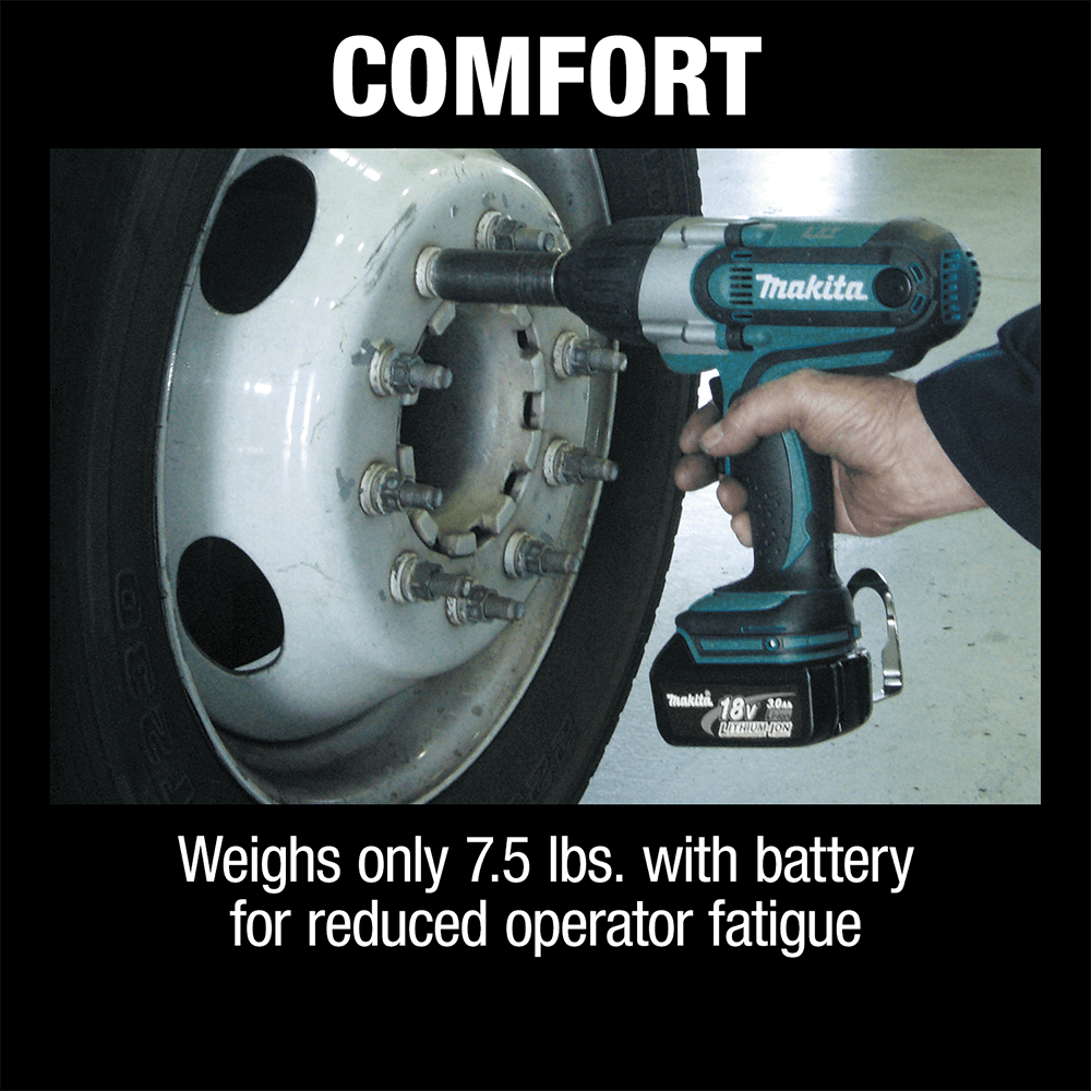 18 V LXT Lithium-Ion Cordless 1/2" Square Drive Impact Wrench Kit (3.0Ah) Alt 12 - Image