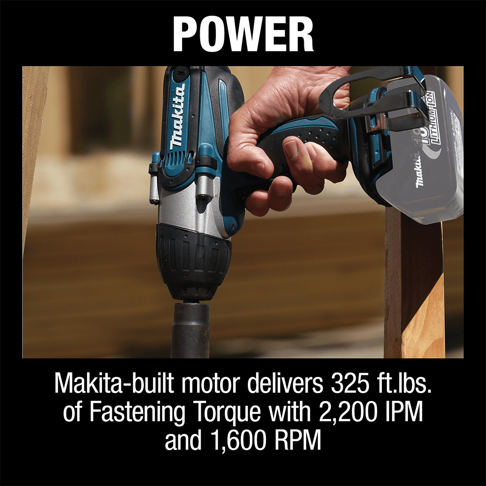 18 V LXT Lithium-Ion Cordless 1/2" Square Drive Impact Wrench Tool Only Alt 12 - Image