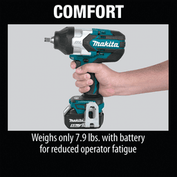 18 V LXT Lithium-Ion Brushless Cordless High-Torque 1/2" Square Drive Impact Wrench Kit with Friction Ring Anvil (5.0Ah) Alt 16 - Image