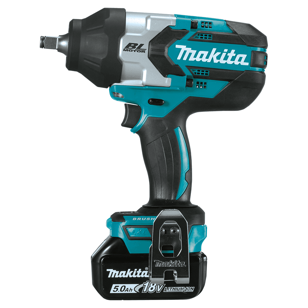 18 V LXT Lithium-Ion Brushless Cordless High-Torque 1/2" Square Drive Impact Wrench Kit with Friction Ring Anvil (5.0Ah) Alt 3 - Image